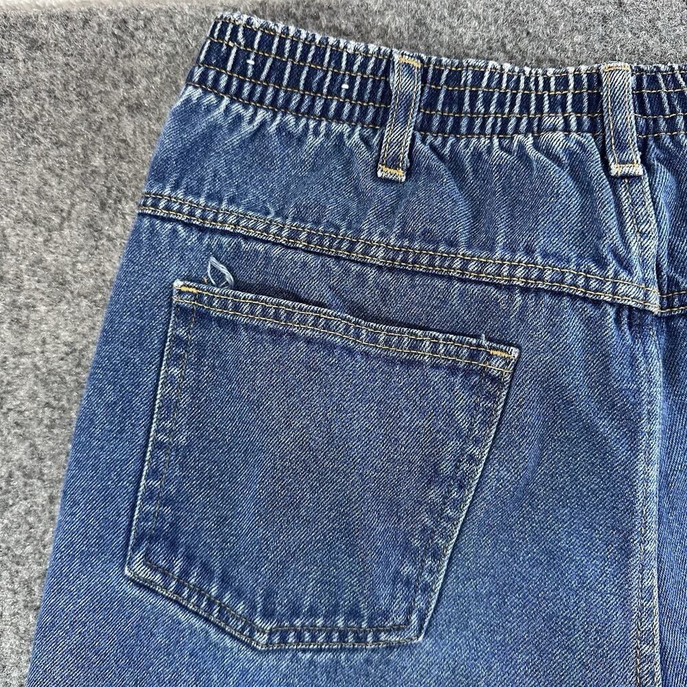 Vintage Haband The Duke Jeans Mens W34 Inseam L Blue Denim Pants 70s 80s Light - Picture 10 of 10